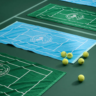 Wimbledon Tennis Court Towel