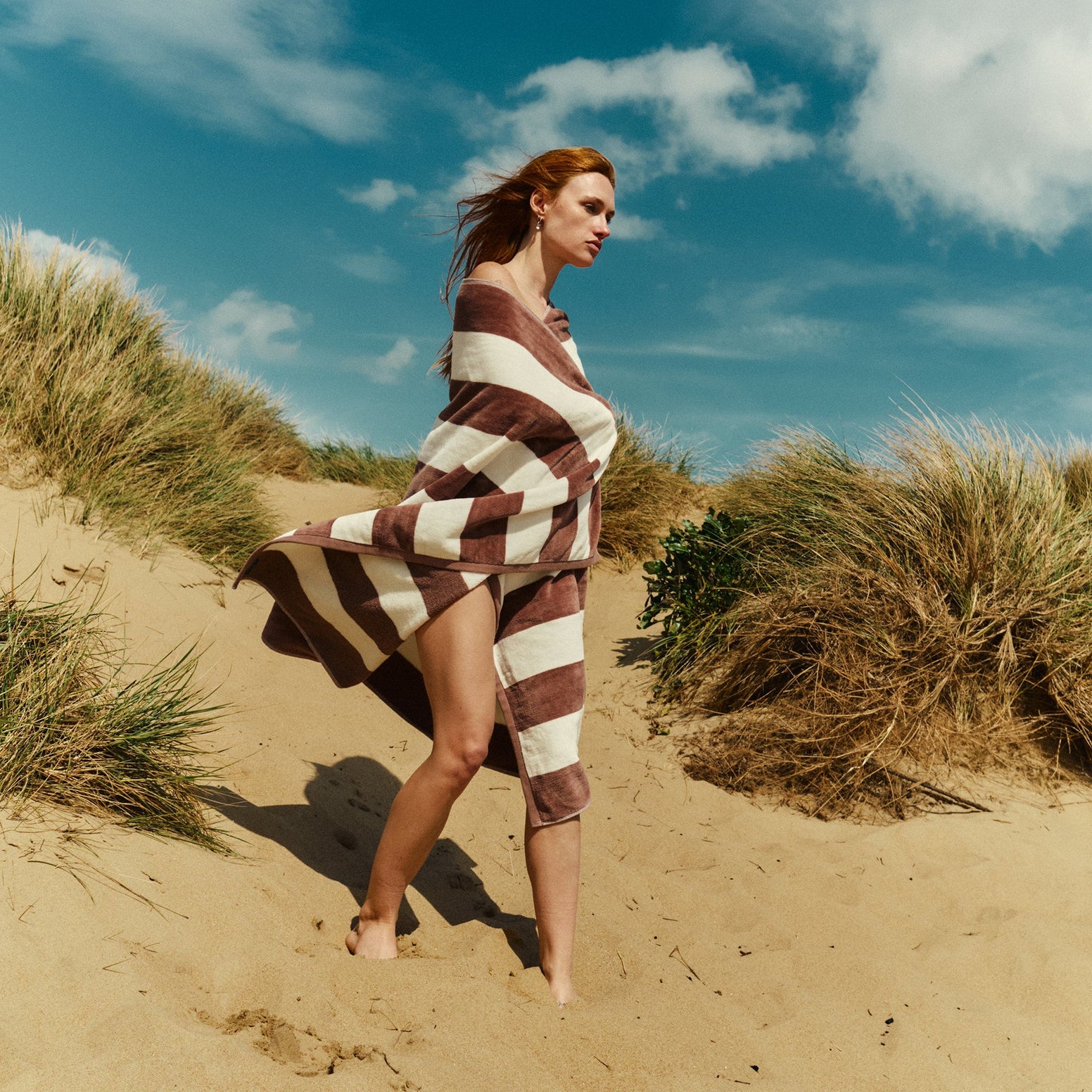 Cabana Ice Cream Stripe Towel