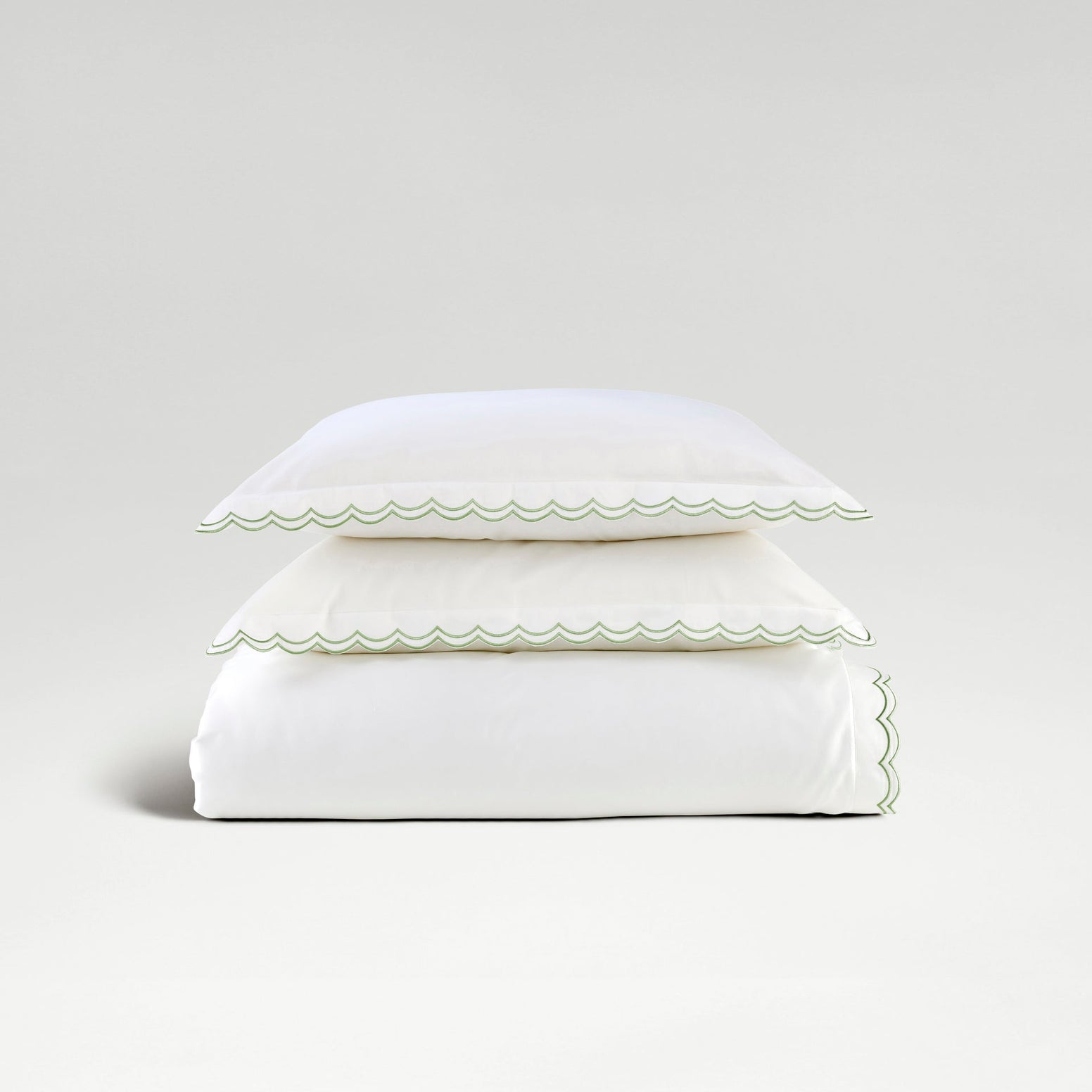 Scallop Edge Duvet Cover