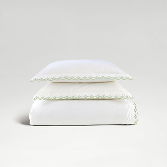 Scallop Edge Duvet Cover