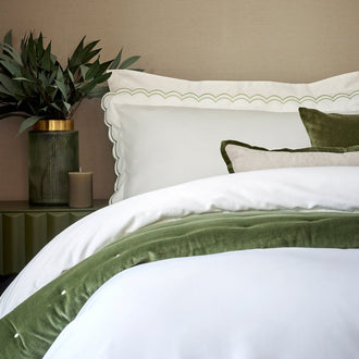 Scallop Edge Pillowcase Pair