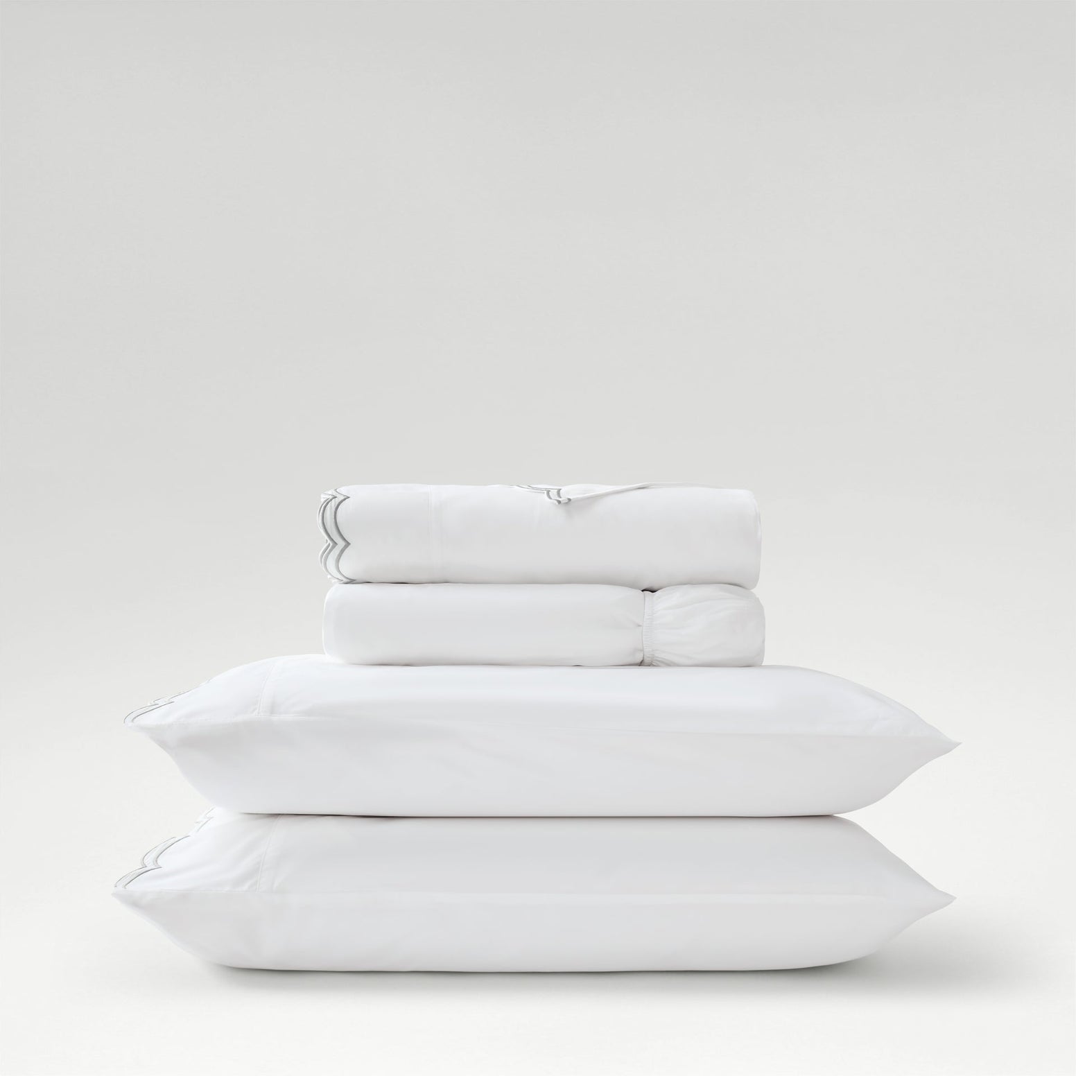 Scallop Edge Bundle Sheet Set