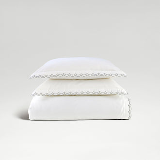 Scallop Edge Duvet Cover