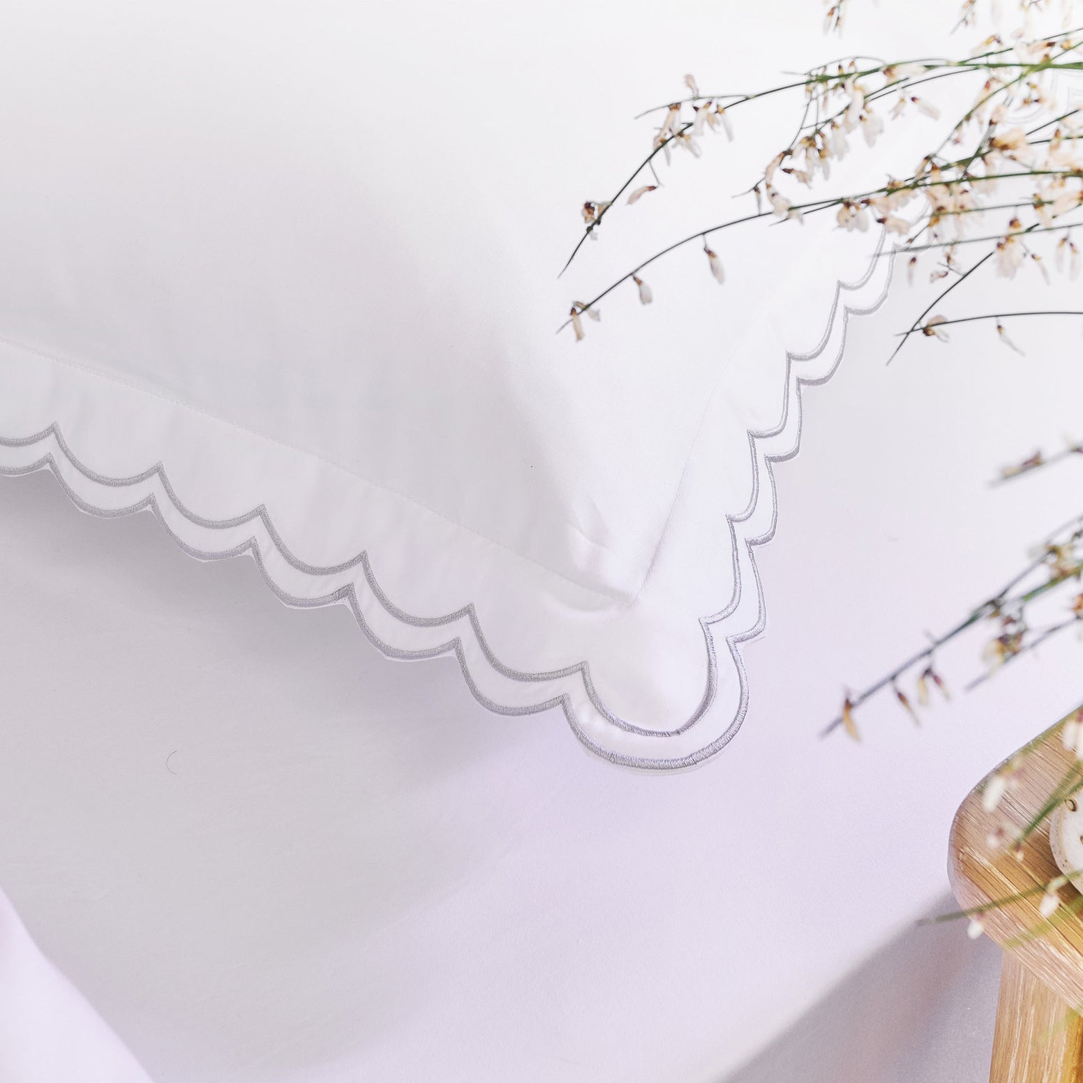 Scallop Edge Duvet Cover