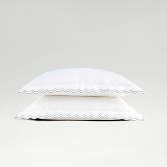 Scallop Edge Pillowcase Pair