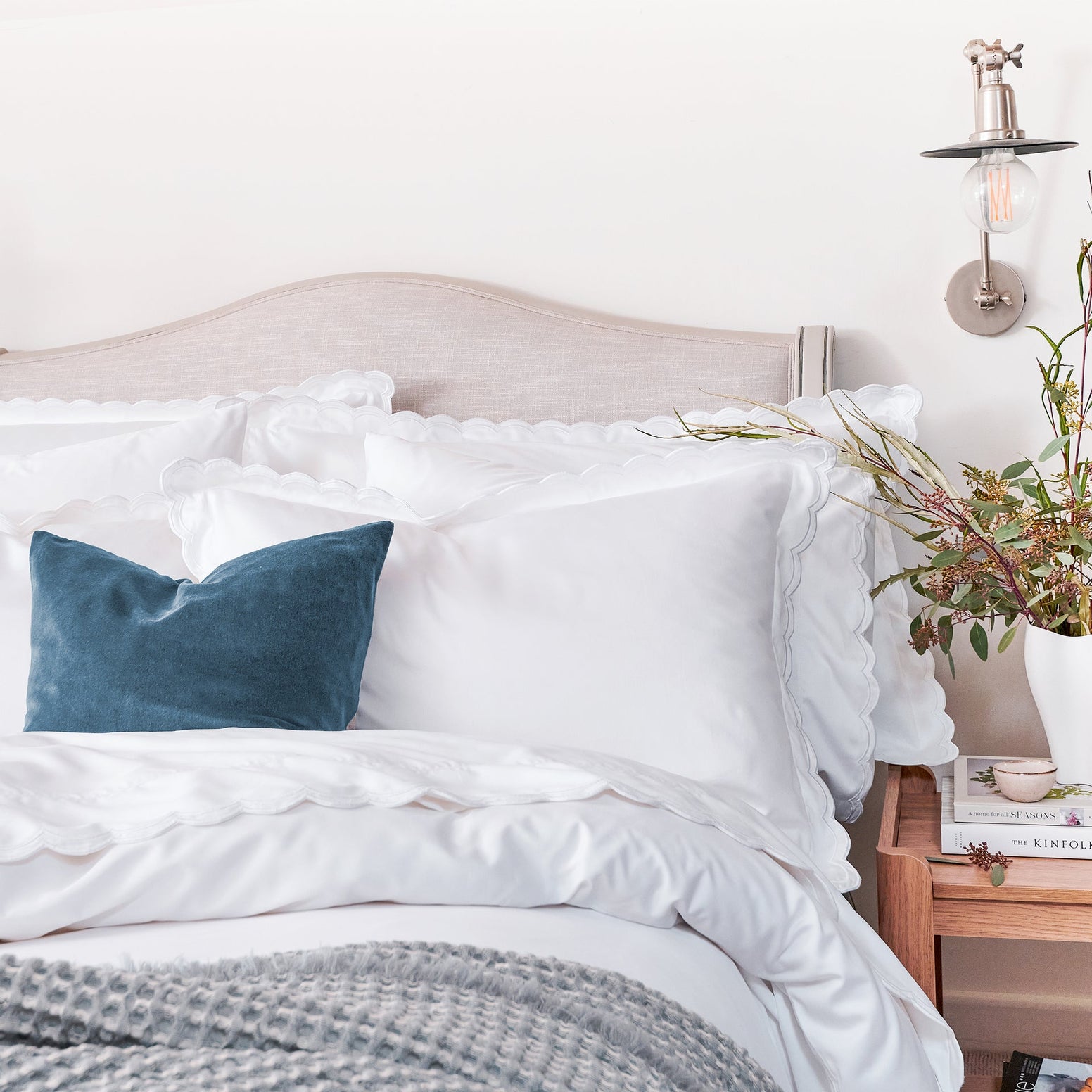 Scallop Edge Duvet Cover