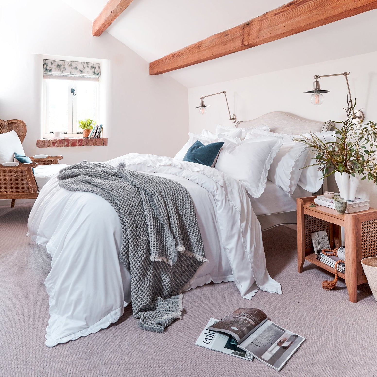 Scallop Edge Duvet Cover