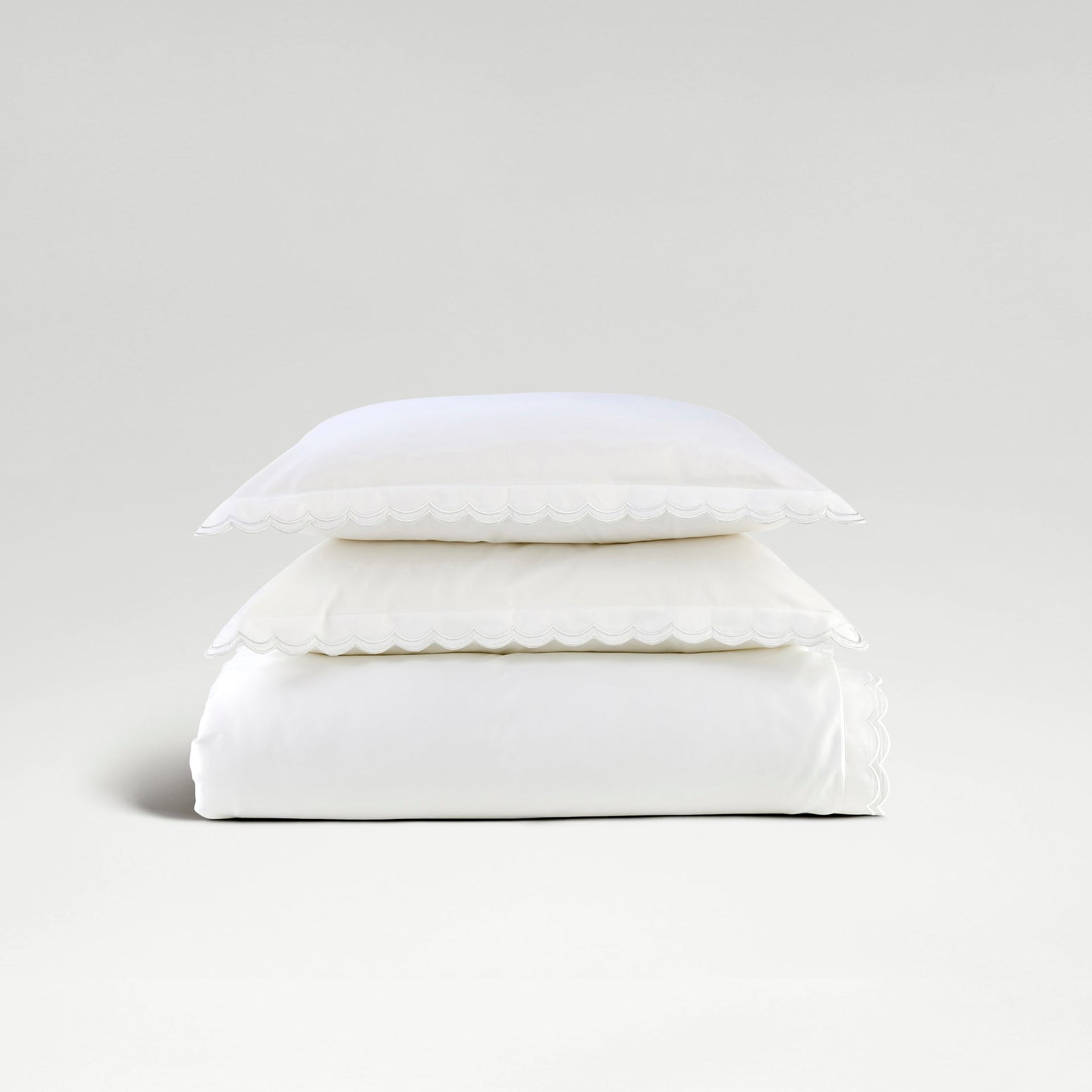 Scallop Edge Duvet Cover