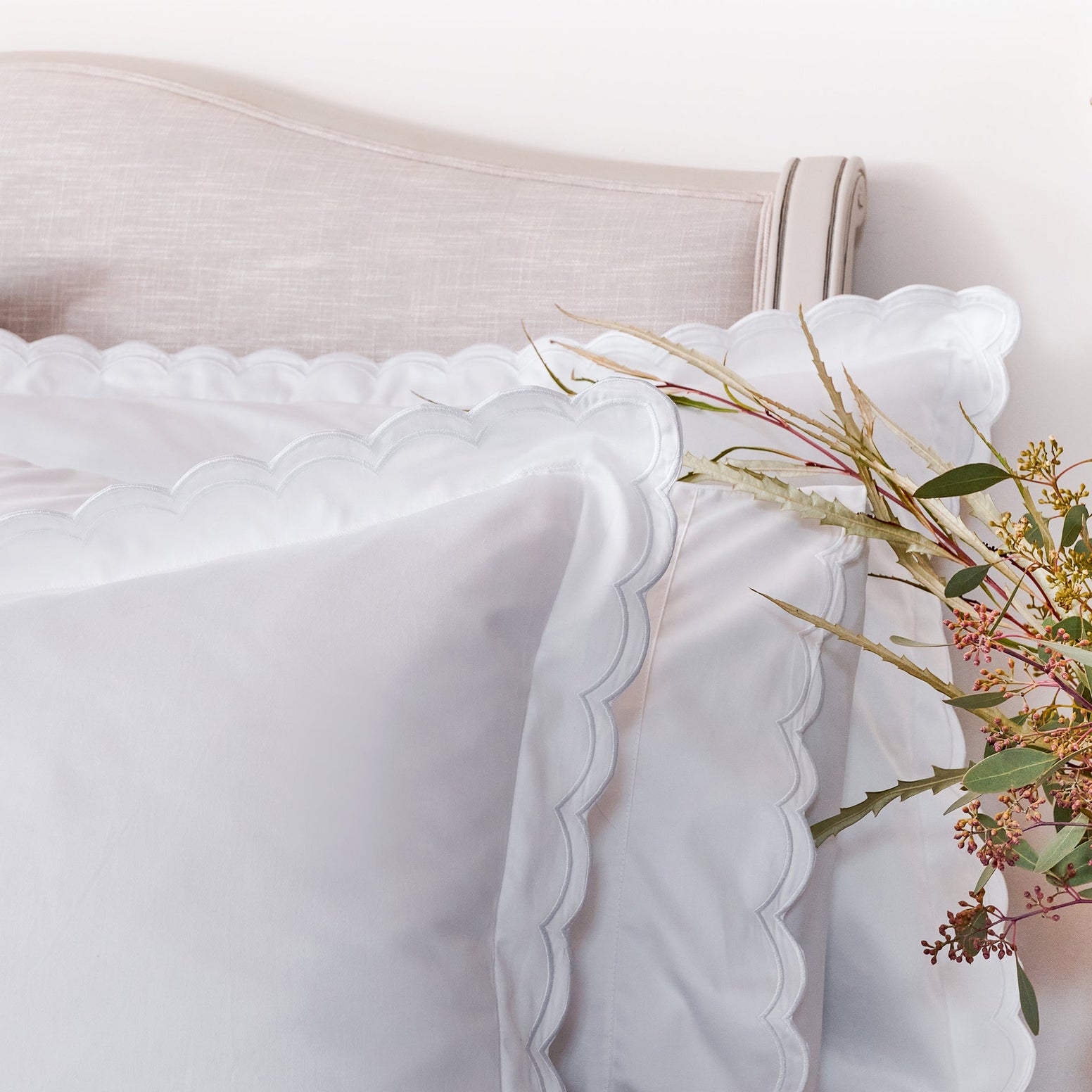 Scallop Edge Duvet Cover