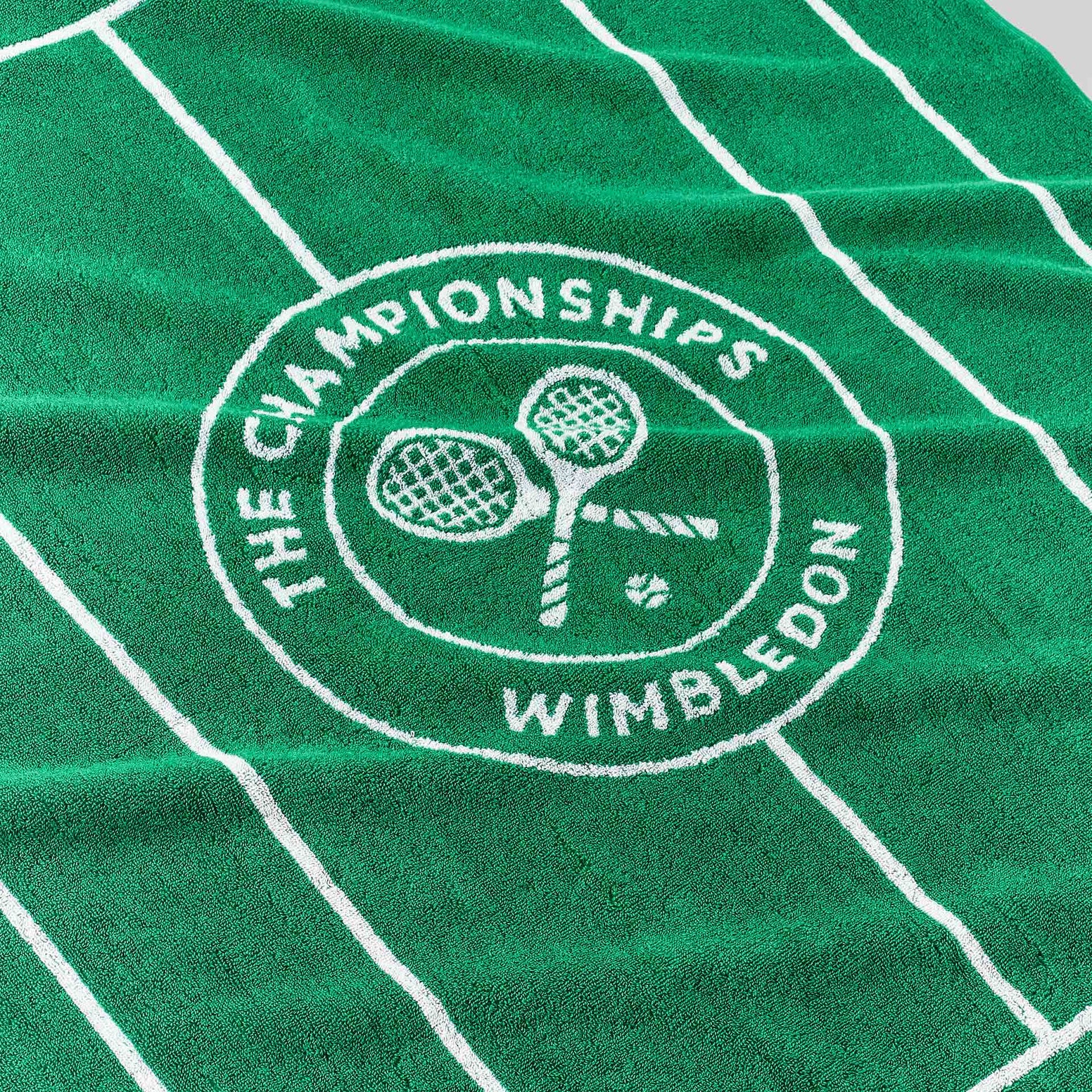 Wimbledon Tennis Court Towel